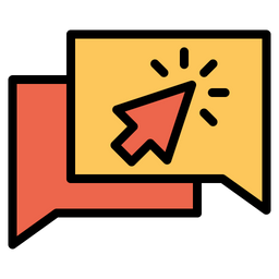 Click Chatting  Icon