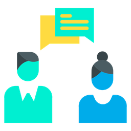 Business Communication  Icon