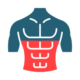 Abs Fitness Gym Icon