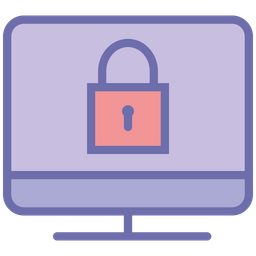 Computer Lock  Icon