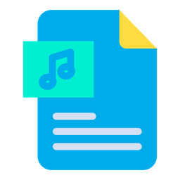 Music Document  Icon