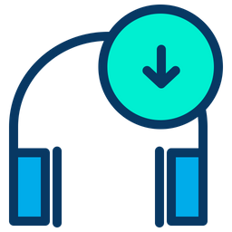 Téléchargement de musique  Icône