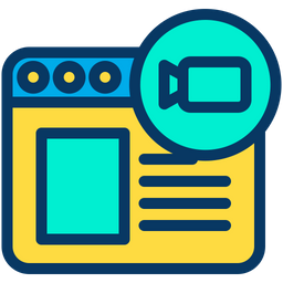 Multimedia Web  Icon