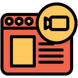 Multimedia Web  Icon