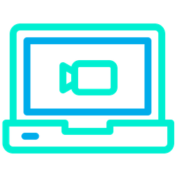 Multimedia Laptop  Icon