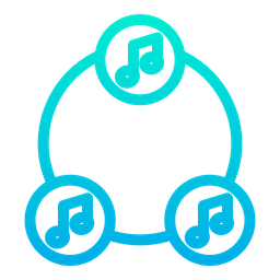 Connexion musicale  Icône