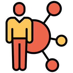 Employee Networking  Icon