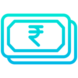 Rupees Cash  Icon