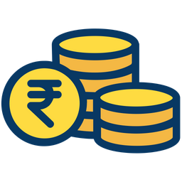 Rupees Coins Money Icon