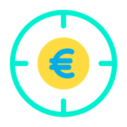 Euro Target  Icon