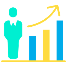 Croissance des employés  Icône