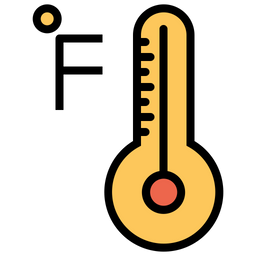 Fahrenheit Thermometer  Icon