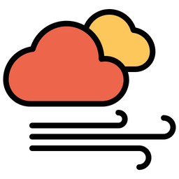 Cloud Wind  Icon