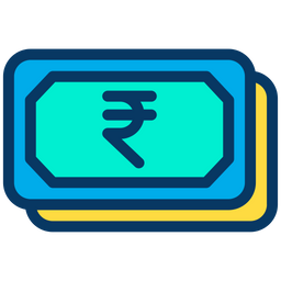 Rupees Cash  Icon