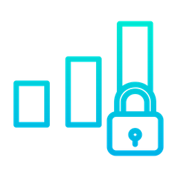 Lock Analytics  Icon