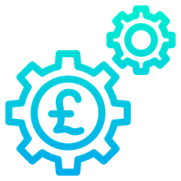 Pound Cogwheel  Icon