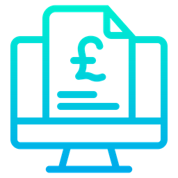 Pound Document  Icon