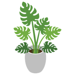 Planta decorativa  Icono