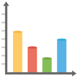 Gráfico de barras  Ícone