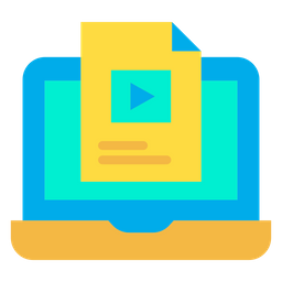 Laptop Courses  Icon