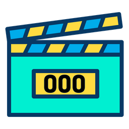 Digital Clapperboard  Icon