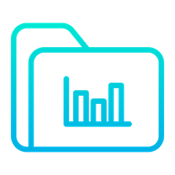 Folder Analytics  Icon