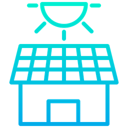 House Solar  Icon