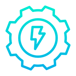 Energy Cog  Icon