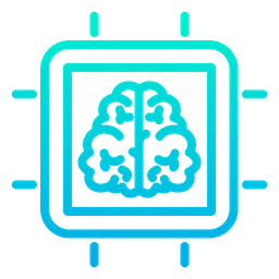 Artificial Intelligence Brain  Icon