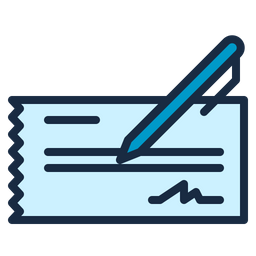 Cheque  Icon