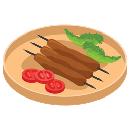 Grillspieß  Symbol