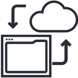 Cloud Computing  Icon