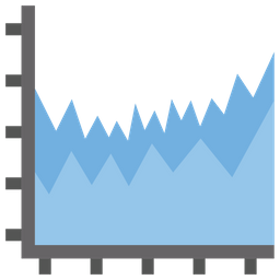 Area Chart  Icon