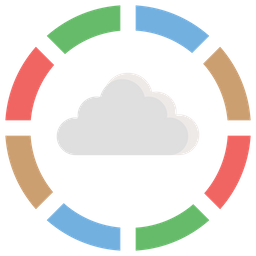 Cloud Data  Icon