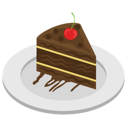 Kuchenstück  Symbol