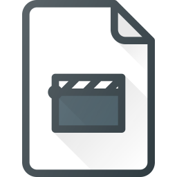 Clip Film Video Icon