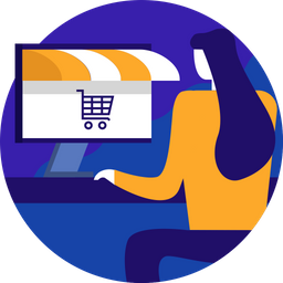 Online Shopping  Icon