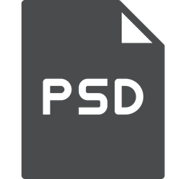 PSD File  Icon