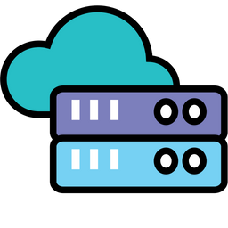 Cloud Server  Icon