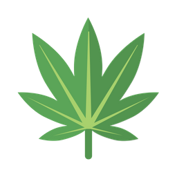 Ganja Blatt Marihuana Symbol