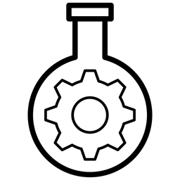 Chemieindustrie  Symbol