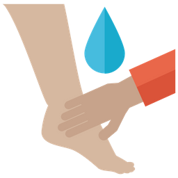 Foot Cleaning  Icon