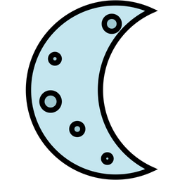 Half Moon  Icon