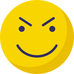 Verblüfftes Emoticon  Symbol