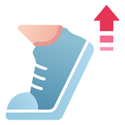 Aumento de velocidade  Ícone