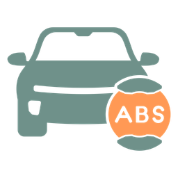 Abs Car Brake Icon