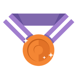 Medalha de bronze  Ícone