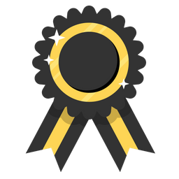 Black ribbon  Icon