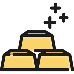 Gold bars  Icon