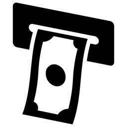 Automatischer Auszahlungsautomat  Symbol